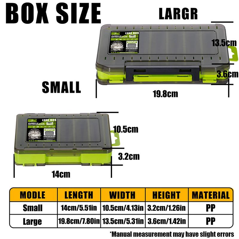 Boîte à pêche compacte double  - Fishing Hook Box avis et prix