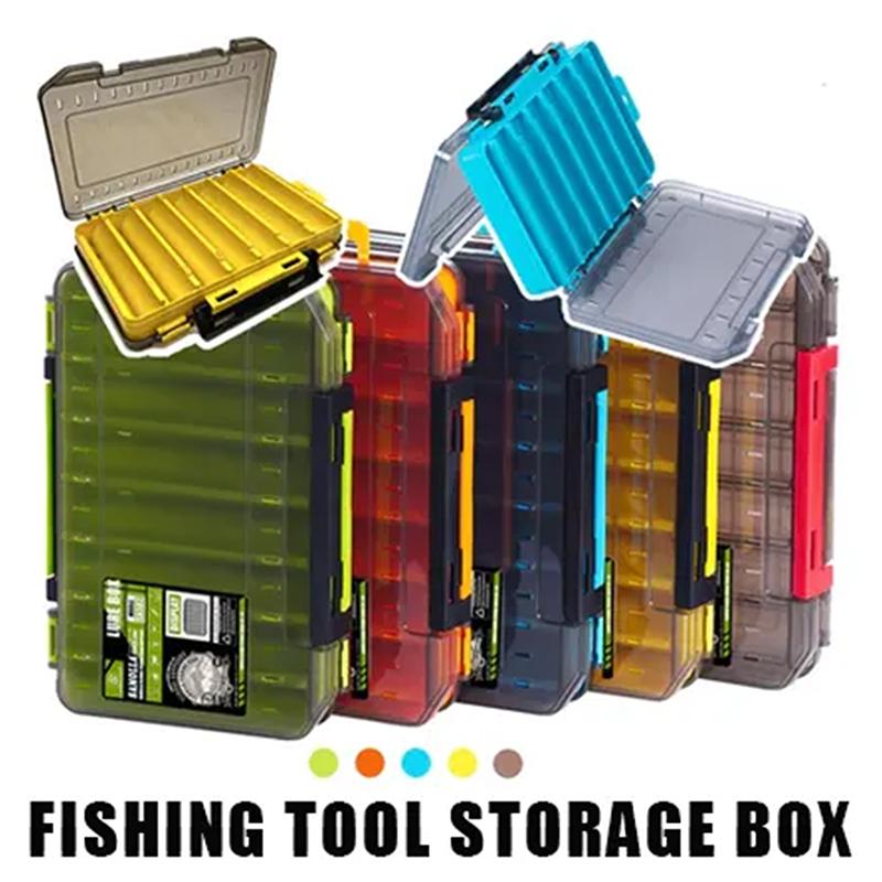 Boîte à pêche compacte double  - Fishing Hook Box avis et prix